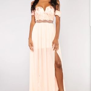 Blush Pink Maxi Dress